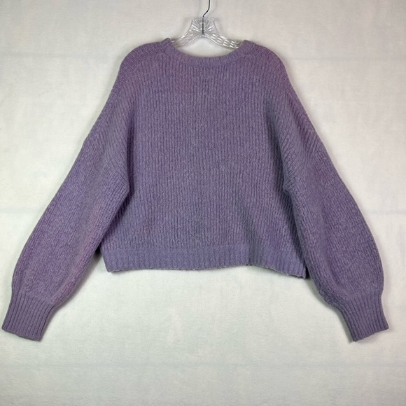 Baum Und Pferdgarten alpaca blend cardigan button closure balloon sleeves. - Picture 5 of 11